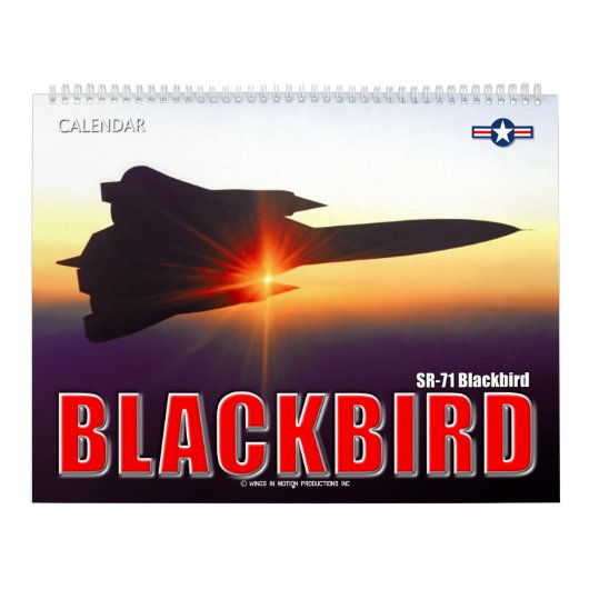 SR-71 BLACKBIRD KALENDER (Titelbild)