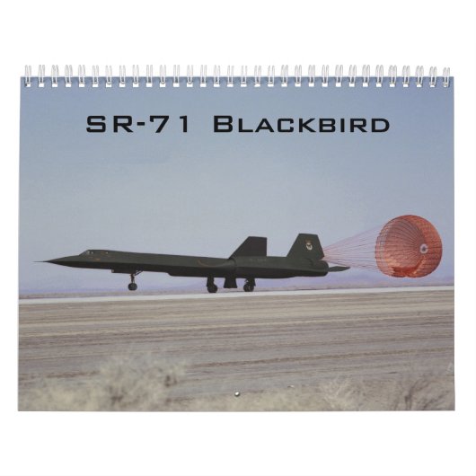 SR-71 Blackbird-Kalender Kalender (Titelbild)