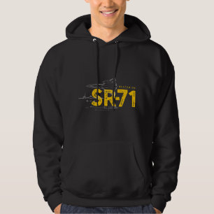 SR-71 Blackbird Luftwaffe Militärjet Hoodie