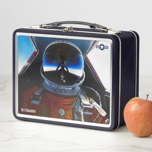 SR-71 BLACKBIRD METALL BROTDOSE (Beispiel)