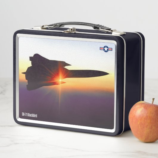 SR-71 BLACKBIRD METALL BROTDOSE (Beispiel)