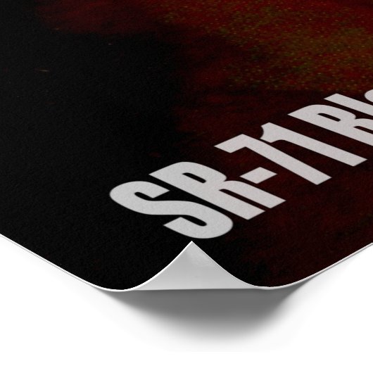 SR-71 BLACKBIRD PILOT POSTER (Ecke)