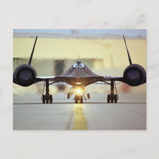 SR 71 Blackbird Postcard Postkarte (Vorderseite)
