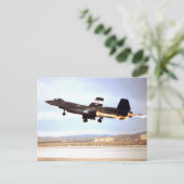 SR 71 Blackbird Postcard Postkarte (Stehend Vorderseite)