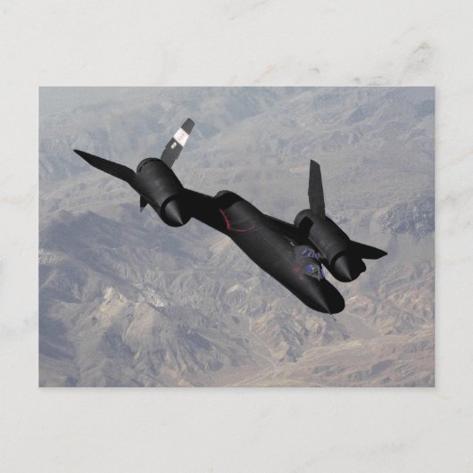 SR 71 Blackbird Postcard Postkarte (Vorderseite)