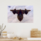 SR-71 BLACKBIRD POSTER (Küche)