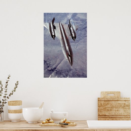 SR-71 Blackbird Poster (Küche)