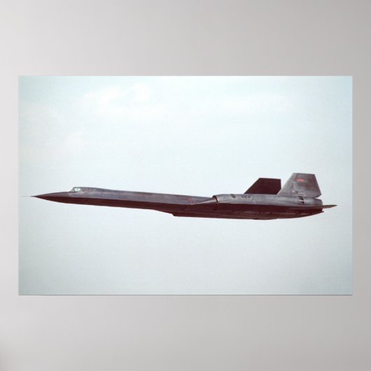 SR-71 Blackbird Poster (Vorne)