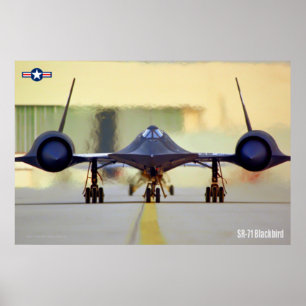 SR-71 BLACKBIRD POSTER