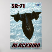 SR-71 BLACKBIRD POSTER (Vorne)