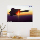 SR-71 BLACKBIRD POSTER (Küche)