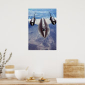 SR-71 Blackbird Poster (Küche)