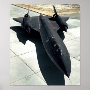 SR 71 Blackbird Poster