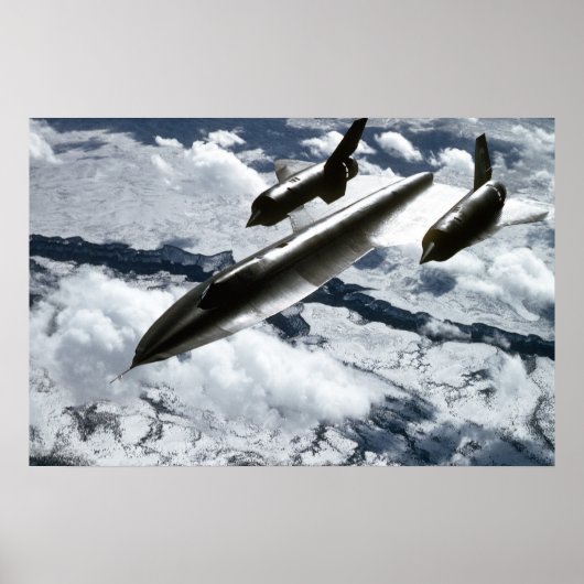 SR-71 Blackbird Poster (Vorne)