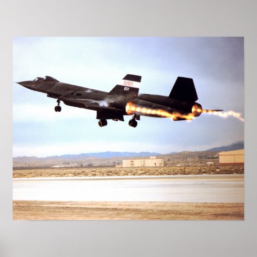 SR 71 Blackbird Poster (Vorne)