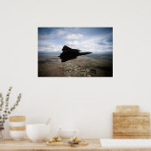SR-71 Blackbird Poster (Küche)
