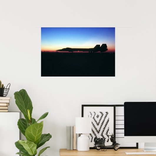 SR-71 Blackbird Poster (Heimbüro)