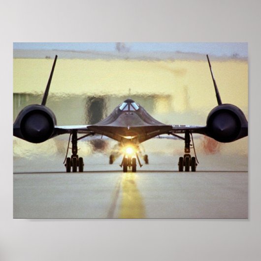 SR-71 Blackbird-Poster Poster (Vorne)