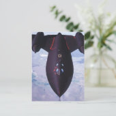 SR-71 Blackbird Postkarte (Stehend Vorderseite)