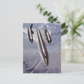 SR-71 Blackbird Postkarte (Stehend Vorderseite)