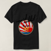 SR-71 Blackbird Rapid Rabbit Abzeichen T-Shirt (Design vorne)