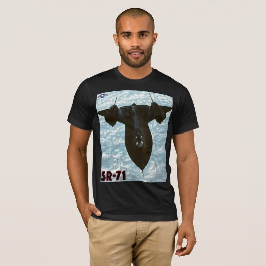 SR-71 BLACKBIRD T-Shirt (Vorne ganz)
