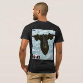 SR-71 BLACKBIRD T-Shirt (Schwarz voll)