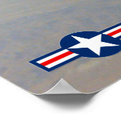 SR-71 BLACKBIRD und F-16XL Poster (Ecke)