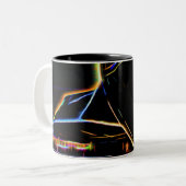 SR-71 Blackbird Zweifarbige Tasse (Vorderseite Links)