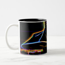 SR-71 Blackbird Zweifarbige Tasse
