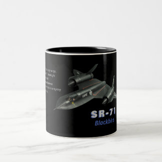 SR-71 "Blackbird" Zweifarbige Tasse