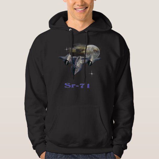 Sr-71 Flugzeug-Hoodie Hoodie (Vorderseite)