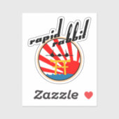 SR-71 Rapid Rabbit Patch Aufkleber (Blatt)