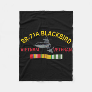 Sr-71a Blackbird Vietnam Veteran Sr 71 Blackbird A Fleecedecke