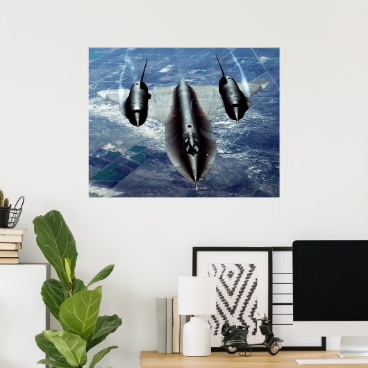 SR-71A Lockheed Poster (Heimbüro)