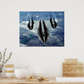 SR-71A Lockheed Poster (Küche)