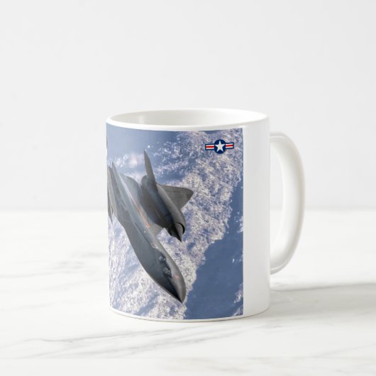 SR-71B BLACKBIRD KAFFEETASSE (VorderseiteRechts)