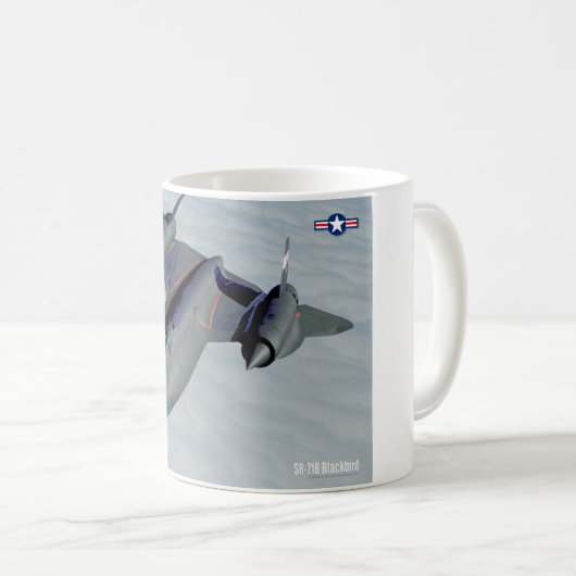 SR-71B BLACKBIRD KAFFEETASSE (VorderseiteRechts)