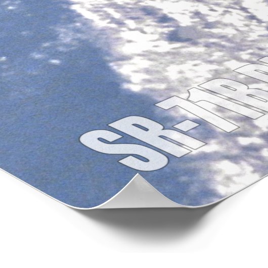 SR-71B BLACKBIRD POSTER (Ecke)