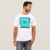 Sr - Haie Funny Element Chemistry Symbol T - Shirt (Vorne ganz)