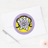 SR-Logo Runder Aufkleber (Umschlag)