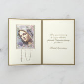 Sr. M. Myra Gilbart -60 Karte (Innenseite)