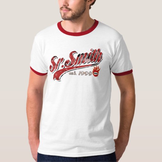 Sr.Smith Baseball-Wecker T-Shirt (Vorderseite)