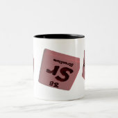 Sr-Strontium Zweifarbige Tasse (Mittel)