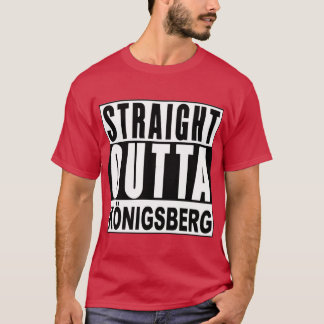 Sraight Outta Konigsberg East Prussia Active funny T-Shirt