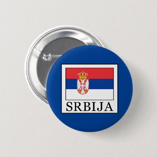 Srbija Button (Vorne & Hinten)