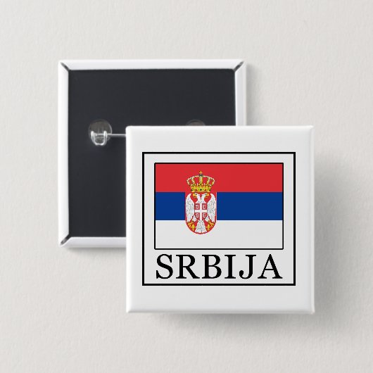 Srbija Button (Vorne & Hinten)