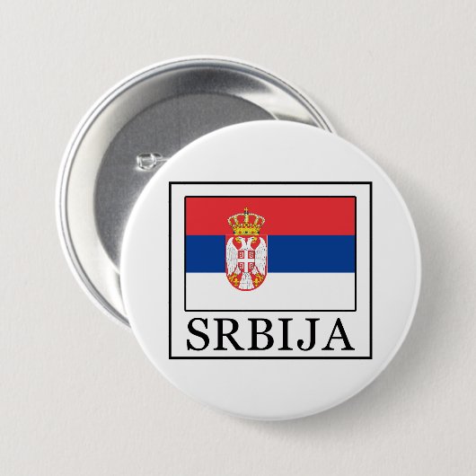 Srbija Button (Vorne & Hinten)