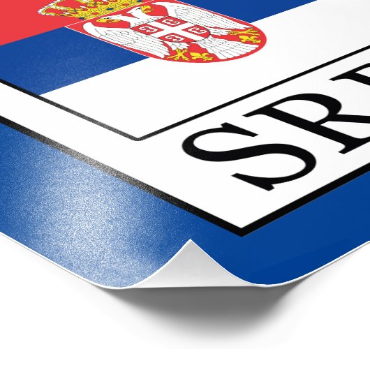 Srbija Fotodruck (Ecke)