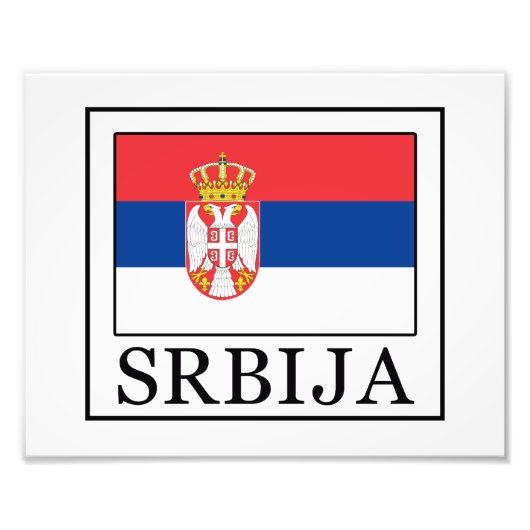 Srbija Fotodruck (Vorne)